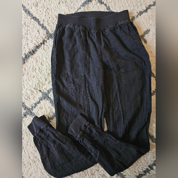 Faherty Linen Blend Pull On Jogger Stylenpant Size Small - Picture 1 of 6